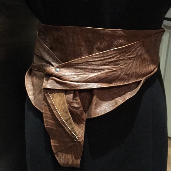 Vintage Accessories - 🇺🇸 -1977 Chocolate Belt - Very Rare Custom